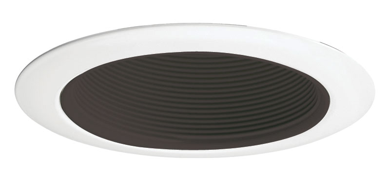 4 Downlight/Black Baffle/Non-IC Housing/CFL R20"