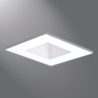 3 Square Downlight/White Baffle