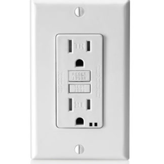 Receptacle/ GFI Duplex/ 15AMP/ 125V/ Existing Circuit