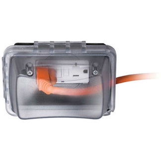 Receptacle/Duplex Full Switched/ Weatherproof Under Eave/ Switch NIC